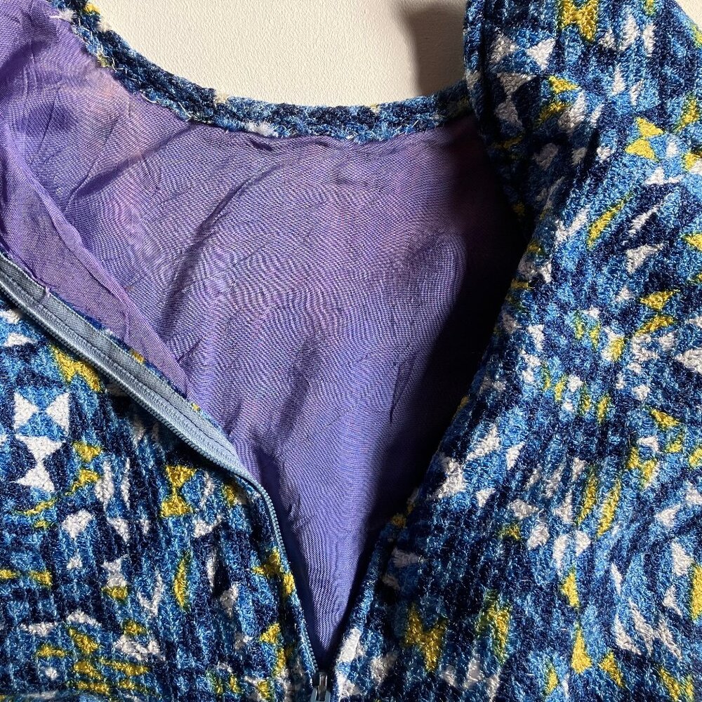 Retro Mini Dress Fun 60's Pattern - Picture 3 of 4